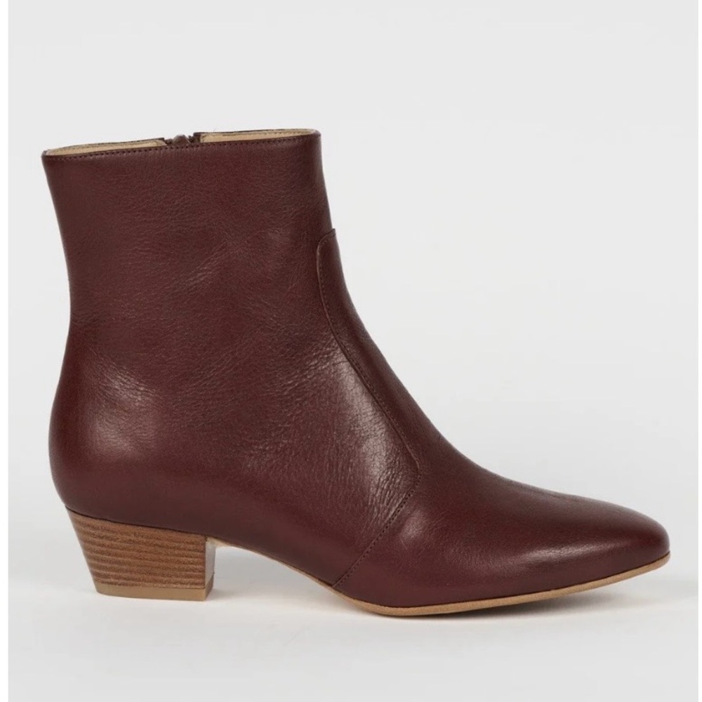 Jamie Haller The Beatnik Boots Bright Burgundy 38 8 excellent